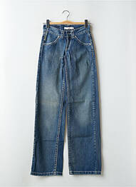 Jeans coupe droite taille normale taille normale bleu SCHOOL RAG femme