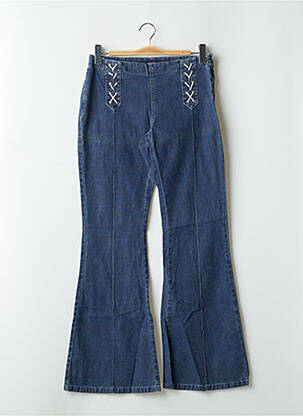 Jean coupe flare taille normale taille normale bleu TEDDY SMITH femme