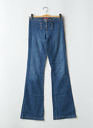Jean coupe flare taille normale taille normale bleu TEDDY SMITH femme