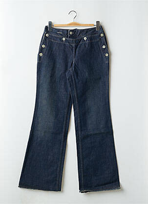 Jeans coupe droite taille normale taille normale bleu SCHOOL RAG femme
