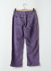 Pantalon 7/8 violet SCHOOL RAG pour femme seconde vue