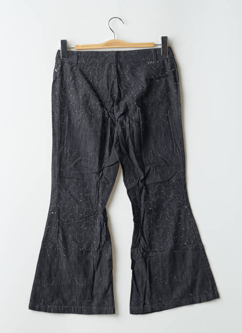 Jean coupe flare noir SCHOOL RAG pour femme