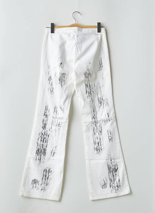 Jeans coupe droite beige SCHOOL RAG pour femme