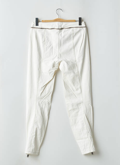 Jeans coupe slim beige SCHOOL RAG pour femme