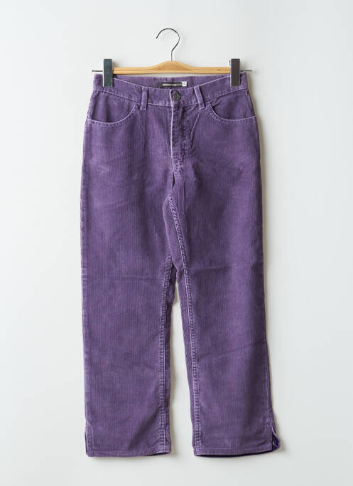 Pantalon 7/8 violet SCHOOL RAG pour femme