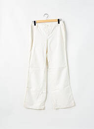 Pantalon flare taille normale taille normale beige TEDDY SMITH femme