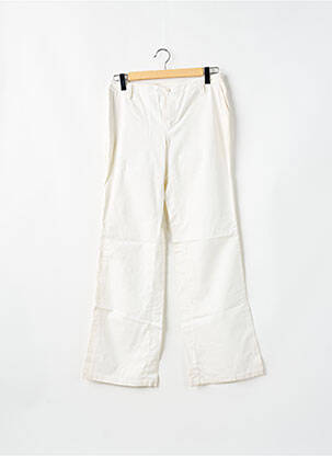 Pantalon flare taille normale taille normale beige TEDDY SMITH femme
