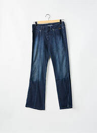 Jeans bootcut stretch taille basse bleu TEDDY SMITH femme