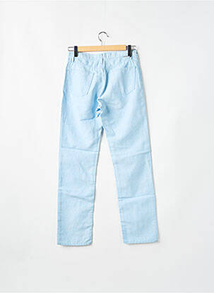 Jeans coupe droite taille haute taille haute bleu TEDDY SMITH femme
