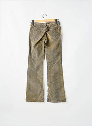 Pantalon flare stretch taille basse gris TEDDY SMITH femme