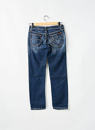 Jeans coupe slim taille basse taille basse bleu TEDDY SMITH femme