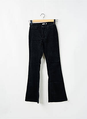 Pantalon flare stretch taille haute noir TEDDY SMITH femme