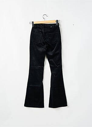 Pantalon flare stretch taille haute noir TEDDY SMITH femme
