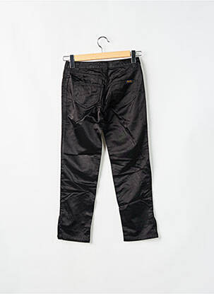 Pantalon 7/8 fermeture zippée sous rabat boutonné taille normale noir TEDDY SMITH femme