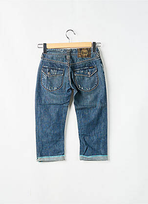 Pantacourt poches taille basse bleu TEDDY SMITH homme