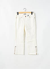 Pantalon droit blanc TEDDY SMITH pour femme seconde vue