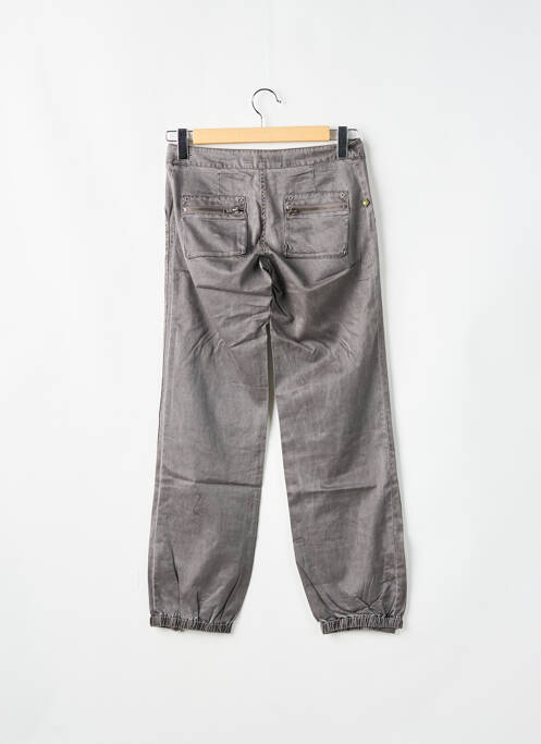 Pantalon 7/8 stretch taille normale gris SESSUN femme