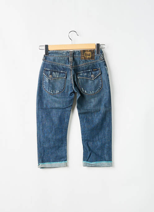 Pantacourt poches taille basse bleu TEDDY SMITH homme