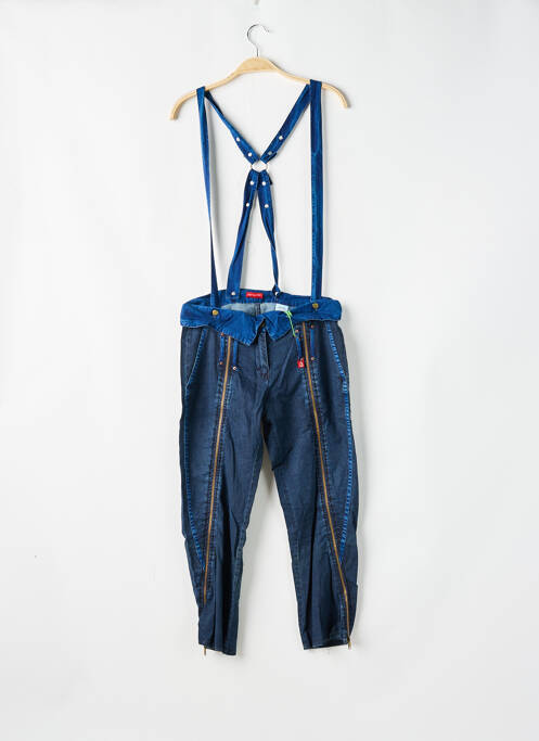 Jeans coupe slim taille normale taille normale bleu BE YOU K femme