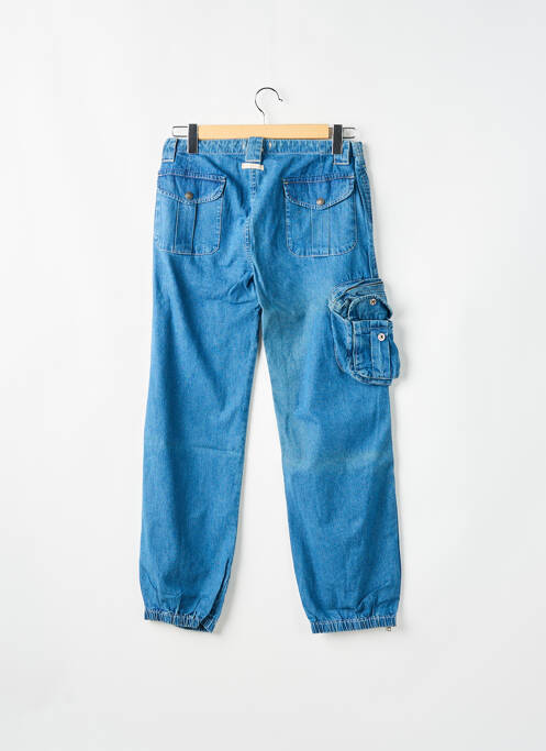 Pantalon cargo bleu TEDDY SMITH pour femme