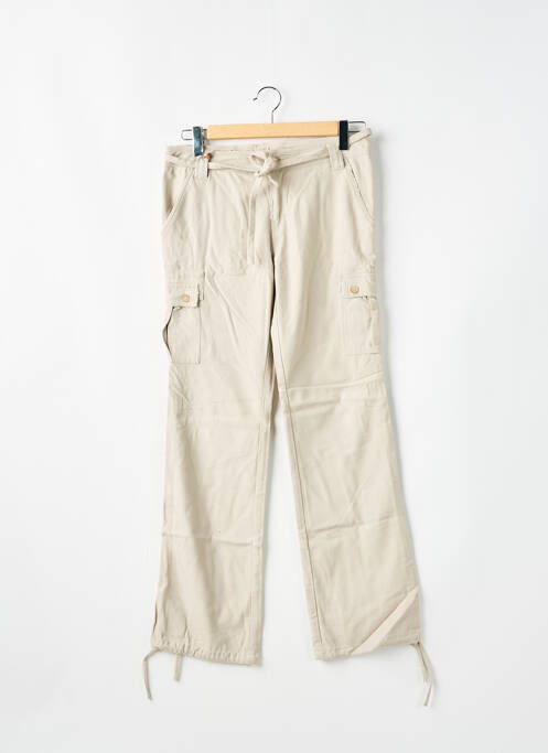 Pantalon cargo beige TEDDY SMITH pour homme