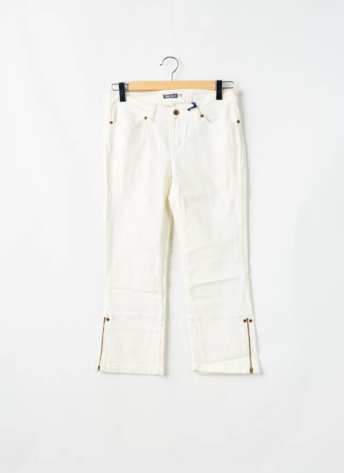 Pantalon droit blanc TEDDY SMITH pour femme