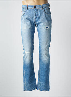 Jeans skinny fermeture boutonnée sur le devant taille normale bleu DONOVAN homme