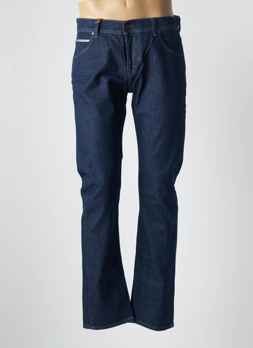 Jeans skinny fermeture boutonnée sur le devant taille normale bleu DONOVAN homme