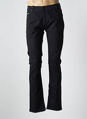 Jeans coupe slim stretch taille normale noir DONOVAN homme