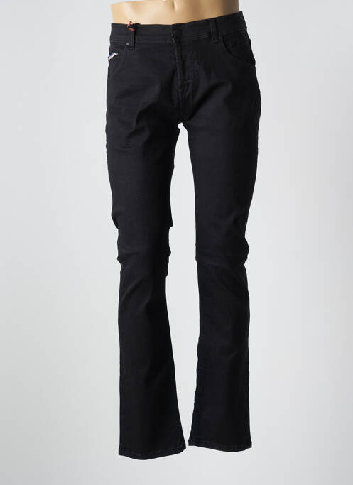 Jeans coupe slim stretch taille normale noir DONOVAN homme
