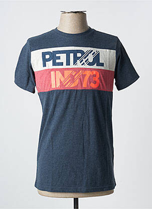 T-shirt stretch manches courtes bleu PETROL INDUSTRIES garçon