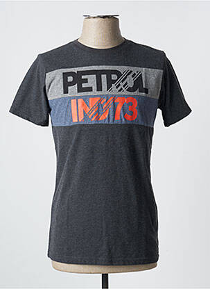 T-shirt stretch manches courtes gris PETROL INDUSTRIES garçon