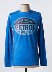 T-shirt bleu PETROL INDUSTRIES pour garçon seconde vue