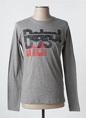 T-shirt gris PETROL INDUSTRIES pour garçon seconde vue