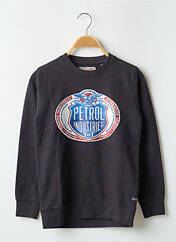 Sweat-shirt marron PETROL INDUSTRIES pour garçon seconde vue