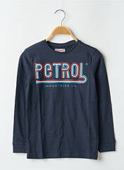 T-shirt bleu PETROL INDUSTRIES pour garçon seconde vue