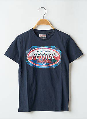 T-shirt bleu PETROL INDUSTRIES pour garçon