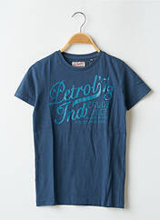 T-shirt bleu PETROL INDUSTRIES pour garçon seconde vue