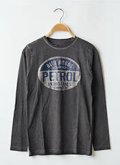 T-shirt gris PETROL INDUSTRIES pour garçon seconde vue