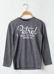 T-shirt gris PETROL INDUSTRIES pour garçon seconde vue