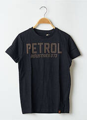 T-shirt noir PETROL INDUSTRIES pour garçon seconde vue