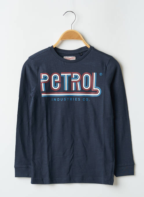 T-shirt bleu PETROL INDUSTRIES pour garçon