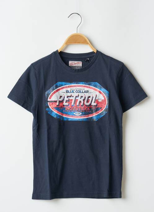 T-shirt bleu PETROL INDUSTRIES pour garçon