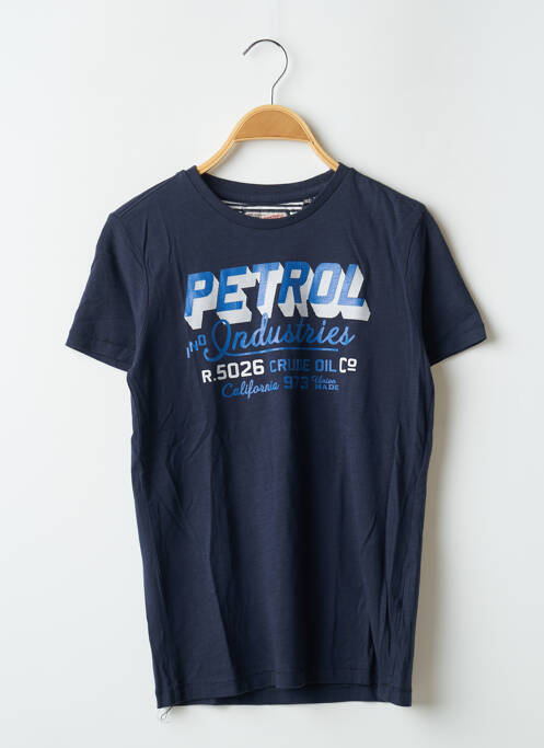 T-shirt bleu PETROL INDUSTRIES pour garçon