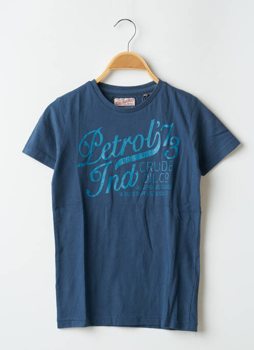 T-shirt bleu PETROL INDUSTRIES pour garçon