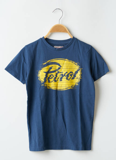 T-shirt bleu PETROL INDUSTRIES pour garçon