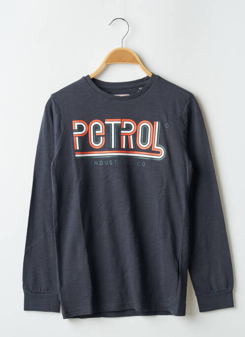 T-shirt gris PETROL INDUSTRIES pour garçon