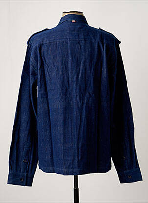 Chemise manches longues poches bleu KARDO homme