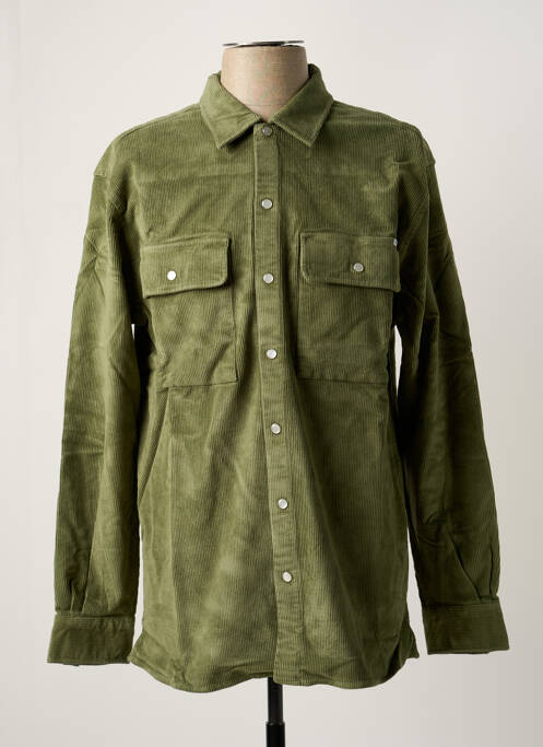 Chemise manches longues vert MAISON LABICHE pour homme