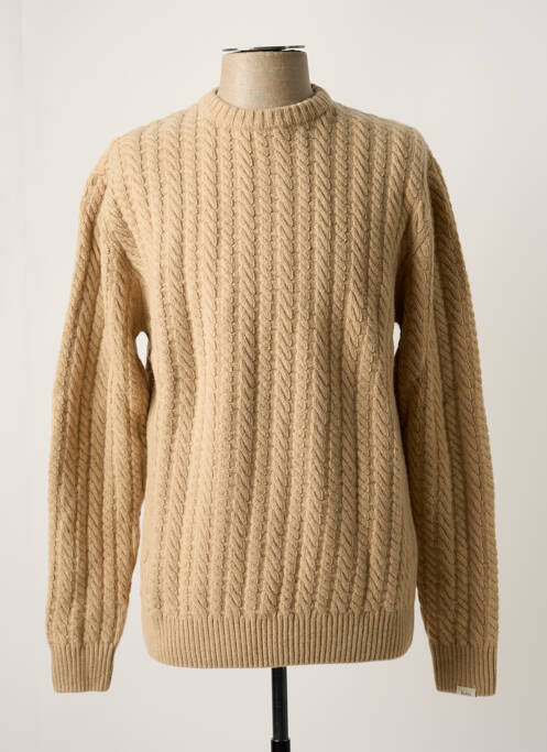 Pull beige FORÉT pour homme